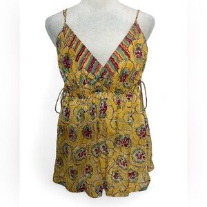 Johnny Was Multicolor Floral Camisole